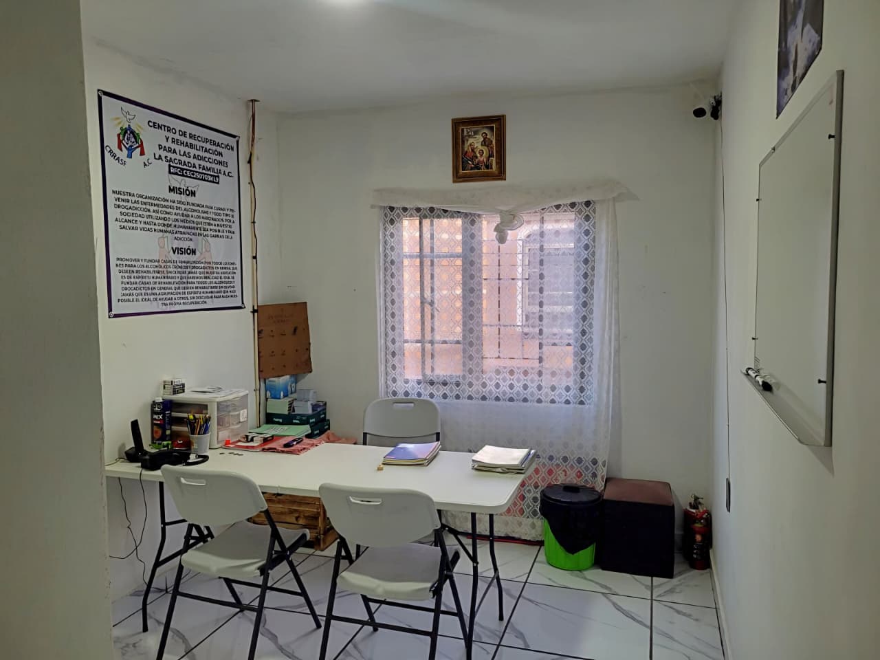 Oficina del Centro de Rehabilitación La Sagrada Familia