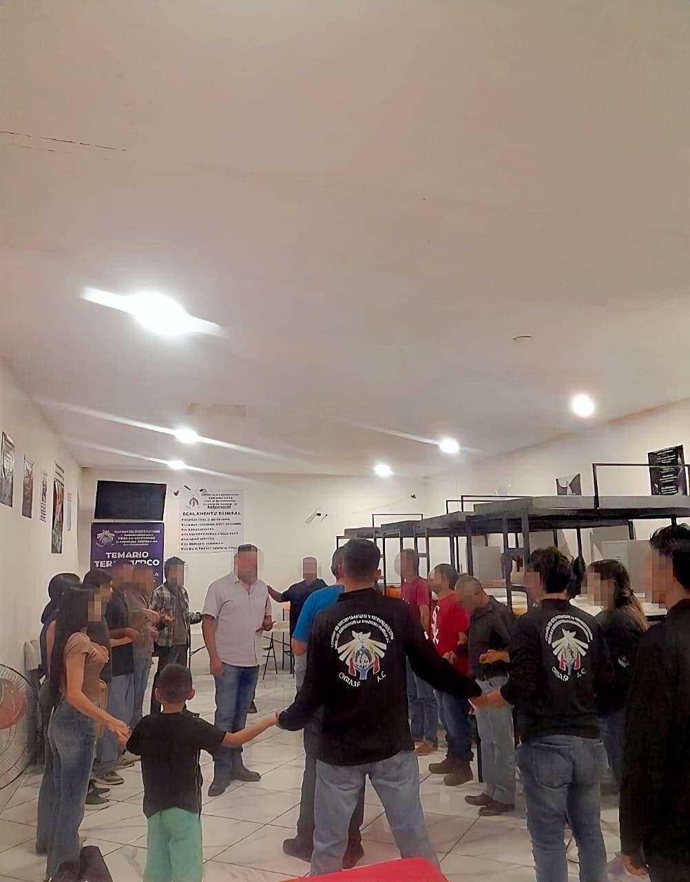 Espacio para reunión religiosa del Centro de Rehabilitación La Sagrada Familia